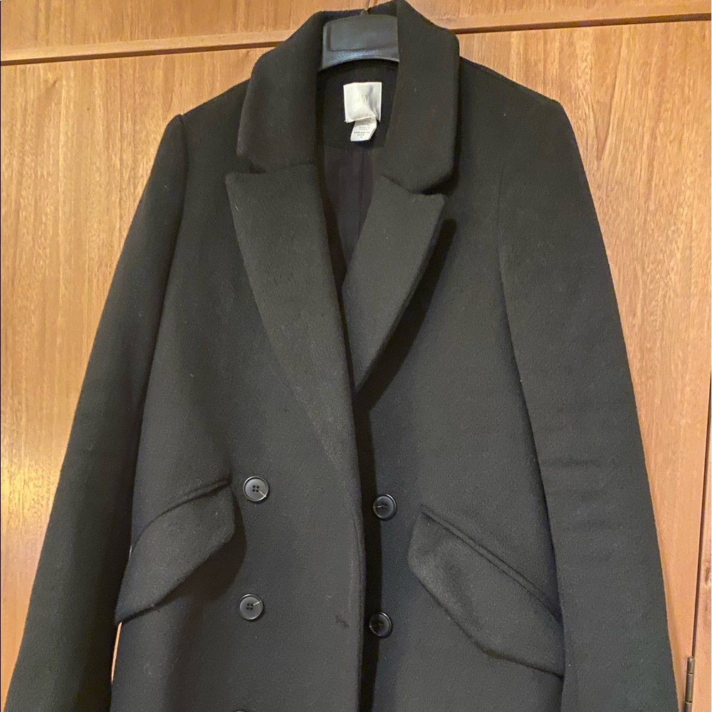 H&M double breasted coat